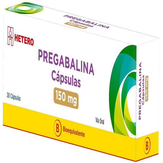 Pregabalina 150 mg x 30 Cápsulas SEVEN PHARMA CHILE SPA, , large image number 0