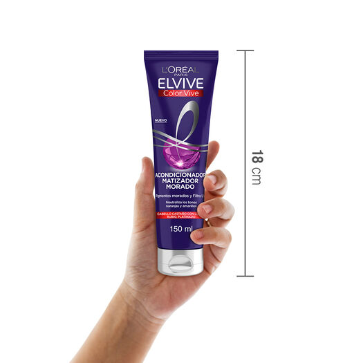 Acondicionador Elvive Matizador Morado 150 mL, , large image number 2