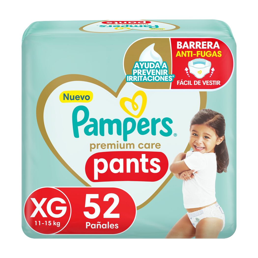 Pañales Pampers Pants Premium Care XG 52 un, , large image number 0