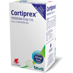 Cortiprex 20 mg/5 mL x 60 mL Suspensión Oral