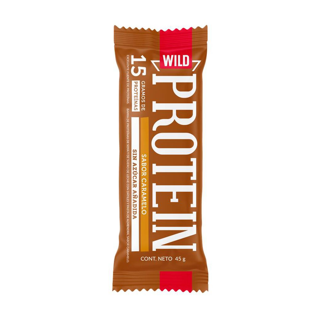 Wild Protein Caramelo 45g, , large image number 0
