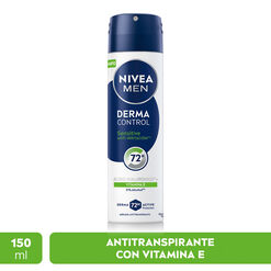 NIVEA Men Derma Control Sensitive Antitranspirante Aerosol 150 ml