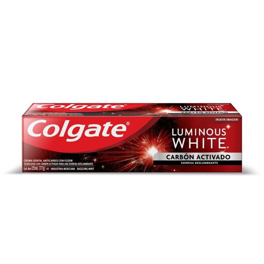 Pasta Dental Colgate Luminous White Carbón Activado 125 mL, , large image number 1