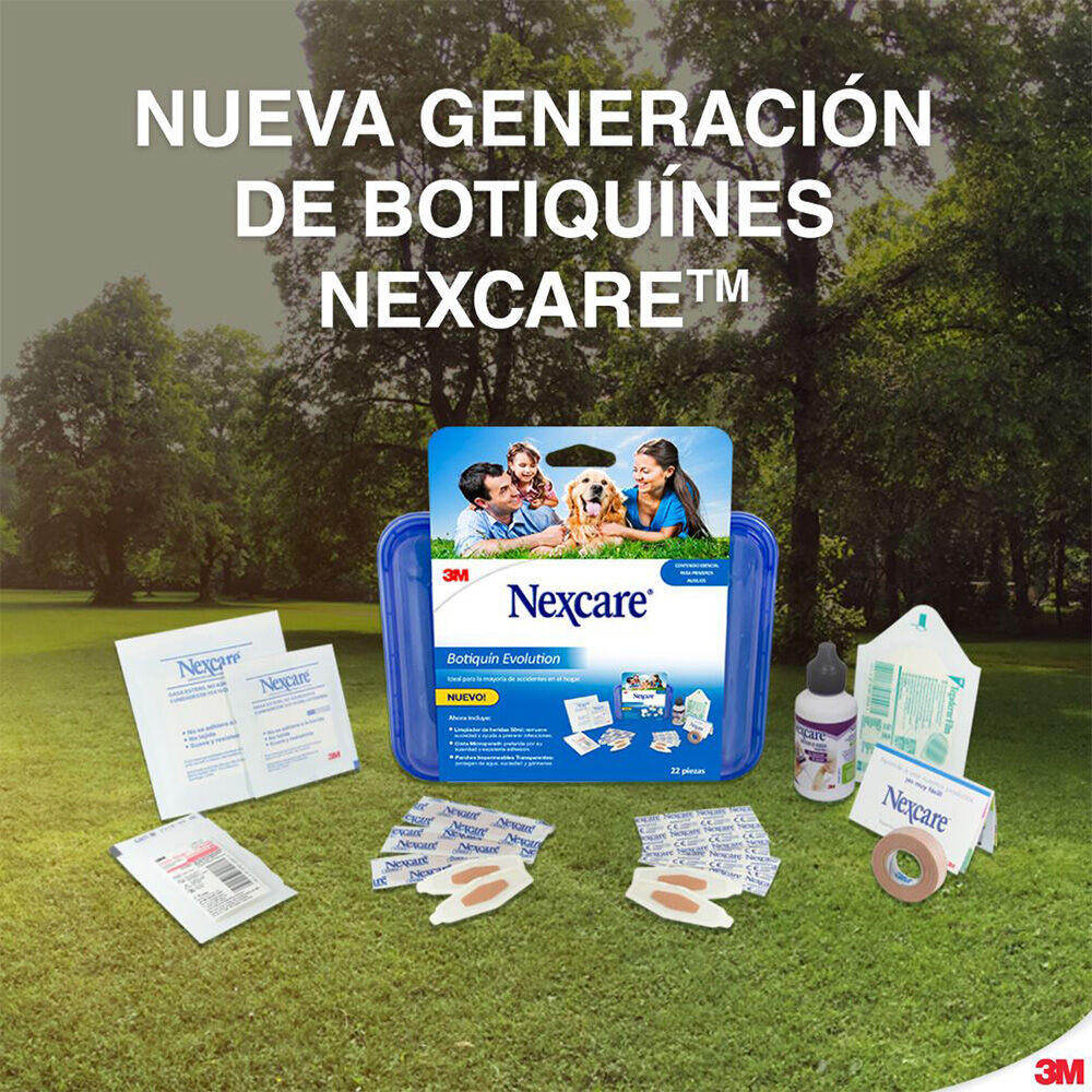 Botiquín Evolution 22 piezas | Nexcare