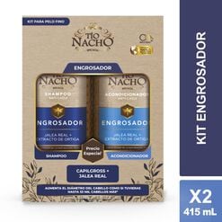 Pack Tío Nacho Engrosador Shampoo + Acondicionador 415 ML