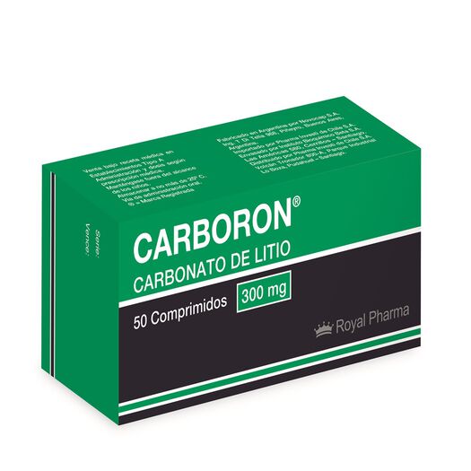 Carboron 300 mg x 50 Comprimidos, , large image number 0