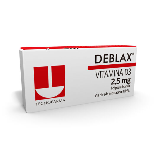 Deblax 2,5 mg x 1 Capsulas Blandas, , large image number 0