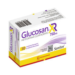 Glucosan XR 750 mg x 30 Comprimidos Recubiertos
