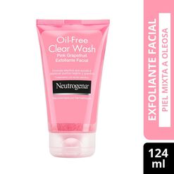 Exfoliante facial neutrogena pink grapefruit x 124 ml