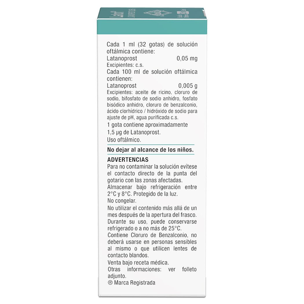 Latof 0,005 % x 2,5 mL Solución Oftalmica, , large image number 1