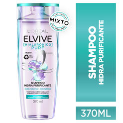 Shampoo Elvive Hialurónico Pure 370 ml