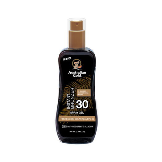 Bloqueador Solar Australian Gold Spray/Bronzer FPS30 100 gr, , large image number 0