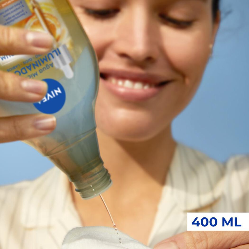 NIVEA Agua Micelar Bifásica Iluminadora 400ml, , large image number 4