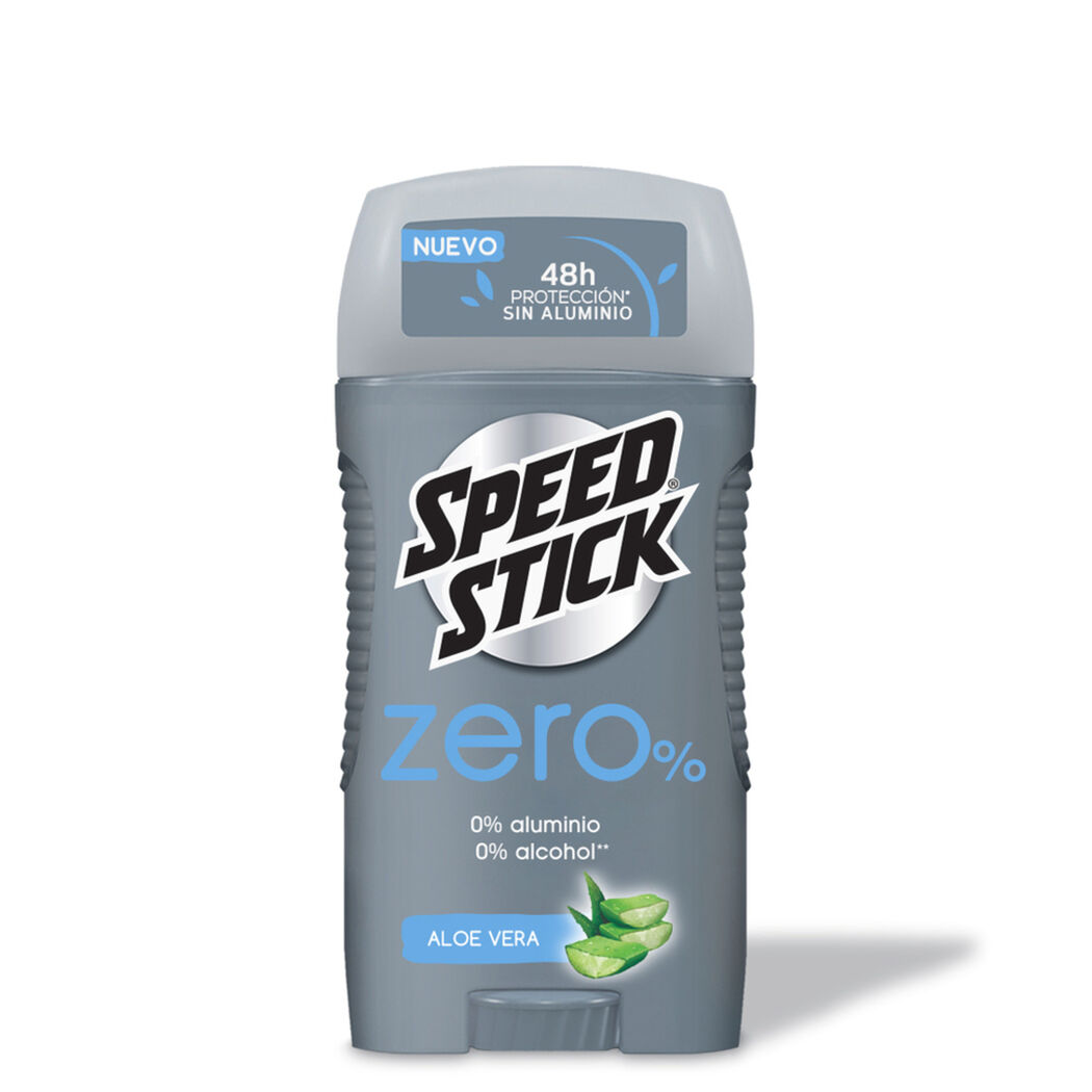 Desodorante Speed Stick Barra Zero% Aloe Vera 76 g, , large image number 1