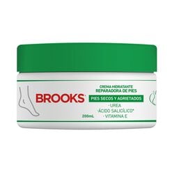 Crema Brooks Hidratante Pies Secos y Agrietados 200 mL