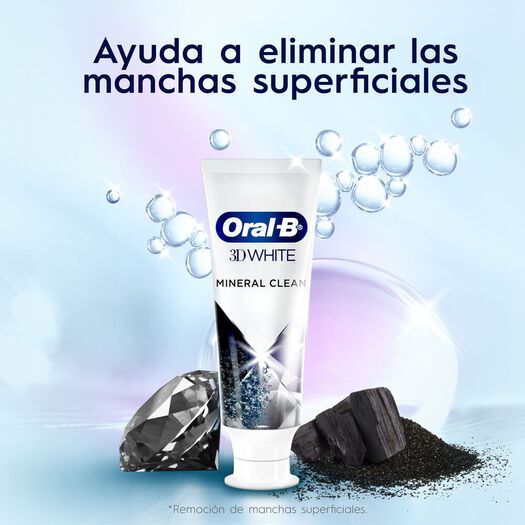 Oral B Pasta Dental 3D White Mineral Clean x 75 mL, , large image number 3