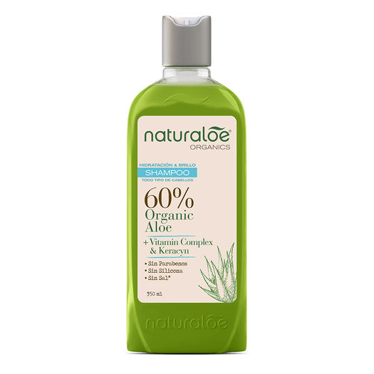 Naturaloe Shampoo Hidratación Y Brillo x 350 mL, , large image number 0