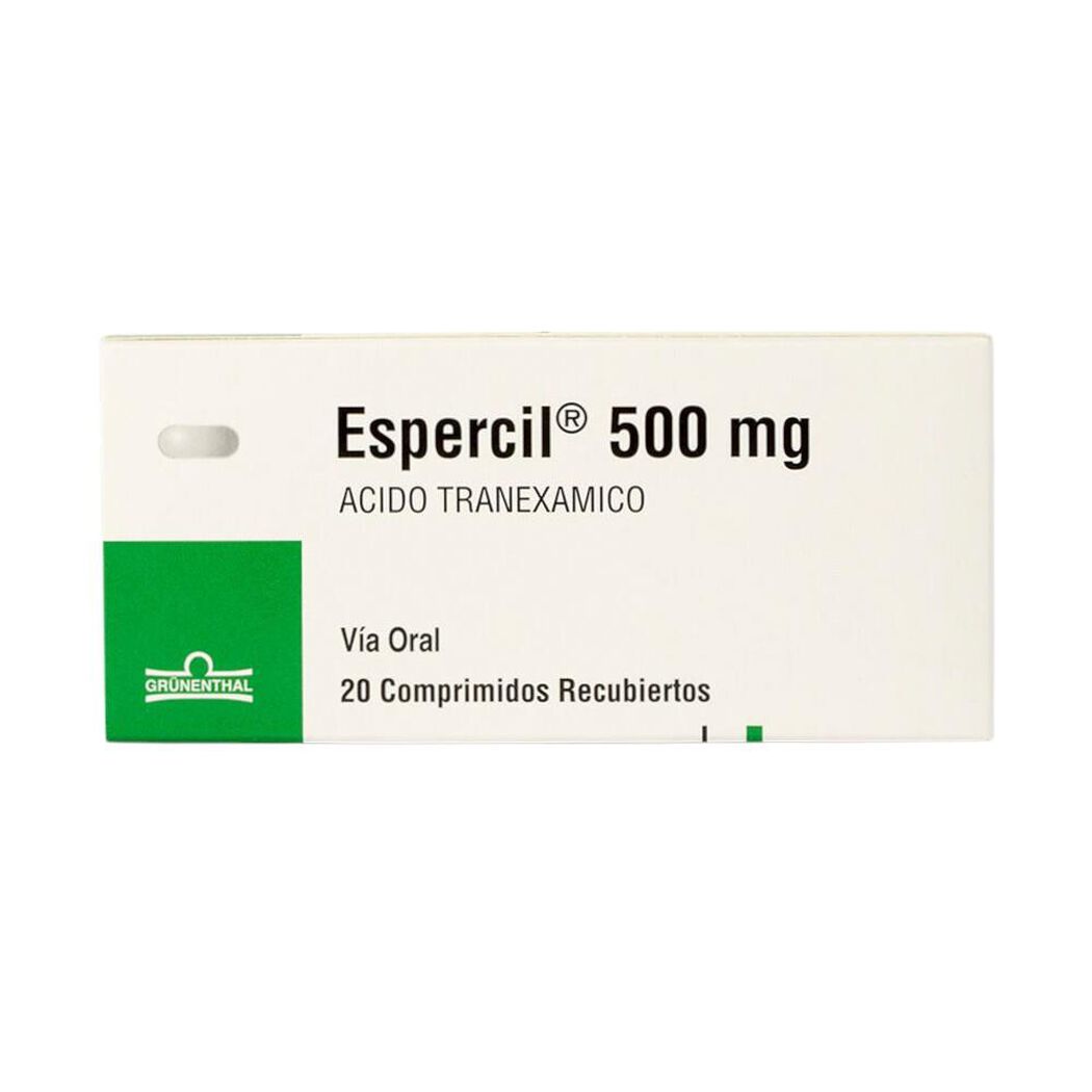 Espercil 500 mg x 20 Comprimidos Recubiertos, , large image number 0