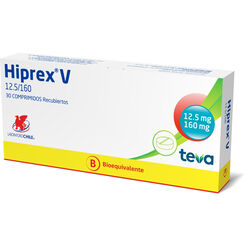 Hiprex V 12.5 mg/160 mg x 30 Comprimidos