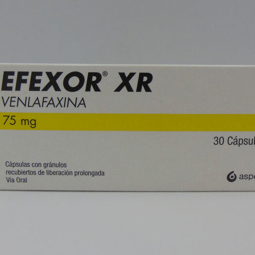 Efexor XR 75 mg x 30 Cápsulas con Microgránulos Recubiertos de Liberación Prolongada, , large image number 0