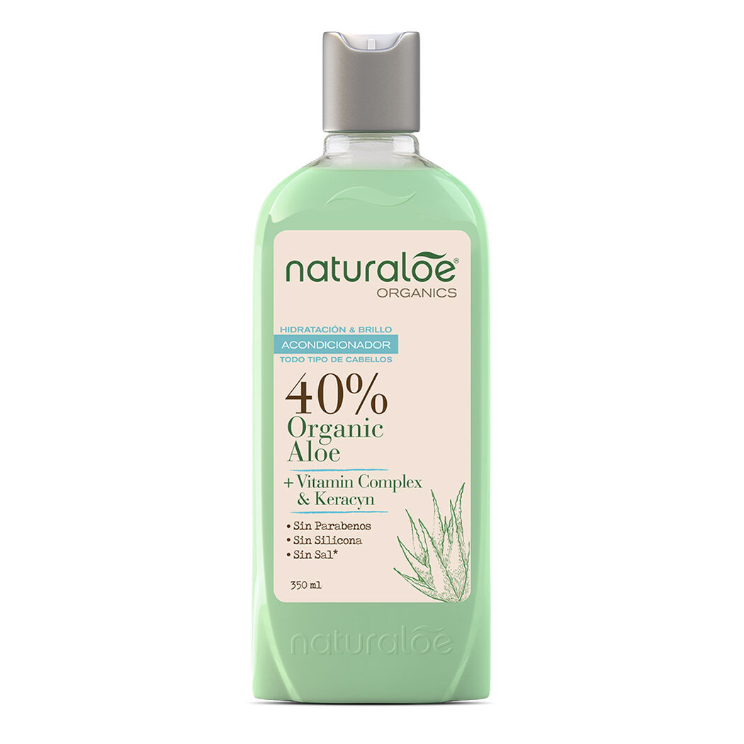 Naturaloe Acondicionador Hidratación Y Brillo x 350 mL, , large image number 0