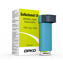 Salbutamol 100 mcg/Dosis x 200 Dosis Aerosol para Inhalación Oral OPKO CHILE S.A.