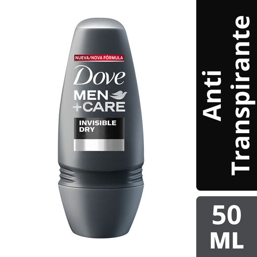 Dove Men Desodorante Roll On Invisible Dry Men x 50 mL, , large image number 0