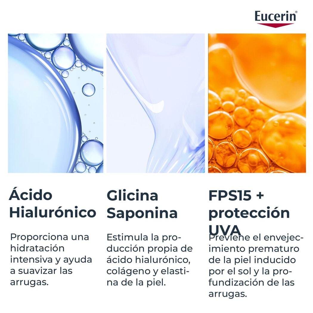Crema Eucerin D&iacute;a Hyaluron Filler Fps30 50 mL, , large image number 3