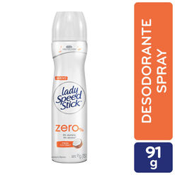 Desodorante Lady Speed Stick Barra Zero% Fresh Coconut 91 g