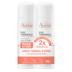 Pack Agua Termal Avene 2X50Ml
