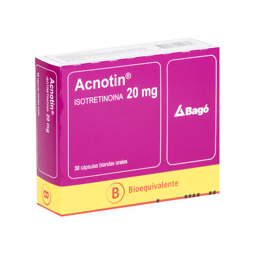 Acnotin 20 mg x 30 Cápsulas Blandas, , large image number 0