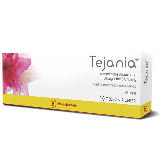 Tejania 0,075 mg x 28 Comprimidos Recubiertos, , large image number 0