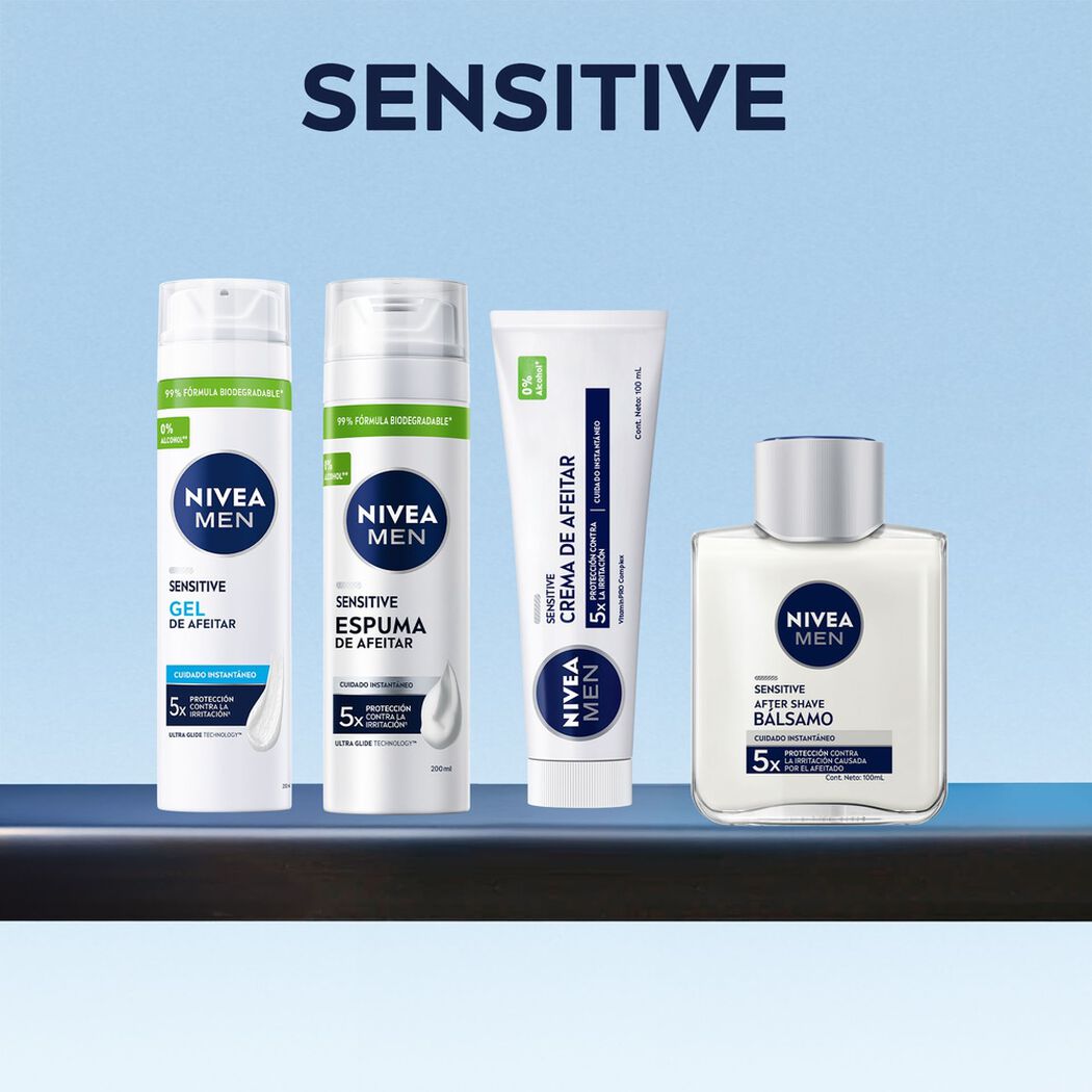 Espuma de Afeitar Nivea For Men Sensitive 200 mL, , large image number 4