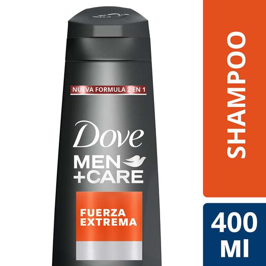 Dove Men Shampoo Fuerza Extrema x 400 mL, , large image number 0