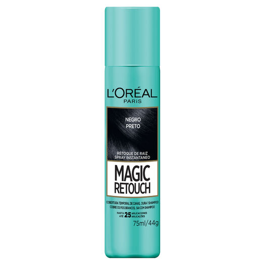 Loreal Retocador De Raiz Magic Retouch Negro x 75 g, , large image number 0