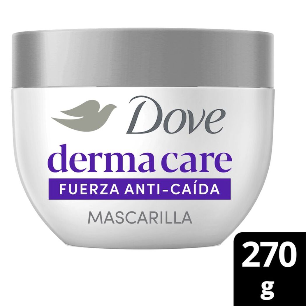 Dove M&aacute;scara de Tratamiento Derma Care Fuerza Anti Ca&iacute;da 270 g, , large image number 0