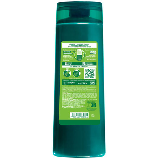 Shampoo Fructis Probióticos Fuerza 350 mL, , large image number 3