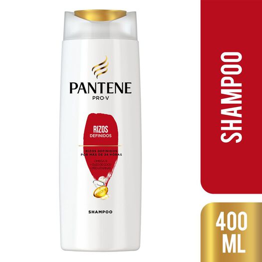 Pantene Shampoo Rizos Definidos x 400 mL, , large image number 0