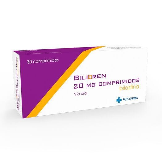 Bilidren 20 mg x 30 Comprimidos, , large image number 0