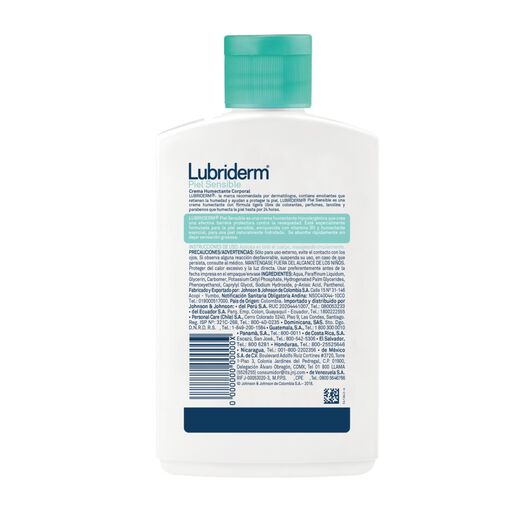  lubriderm® piel sensible x 200 ml, , large image number 2
