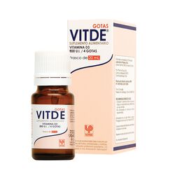 Vitde-800 UI x 20 mL Solución Oral Para Gotas