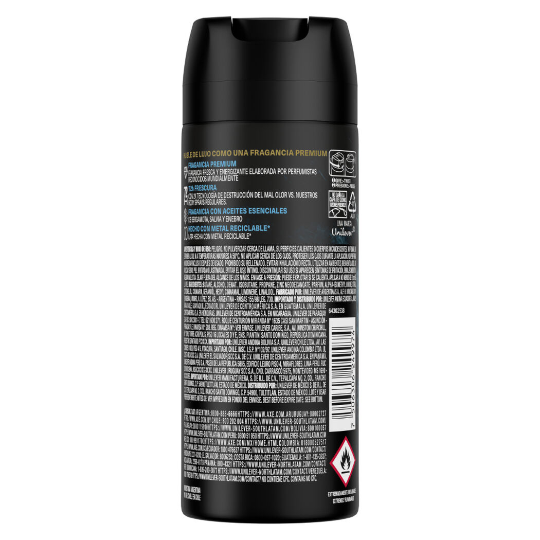 Desosdorante Axe Aqua Citrus 150 mL, , large image number 2