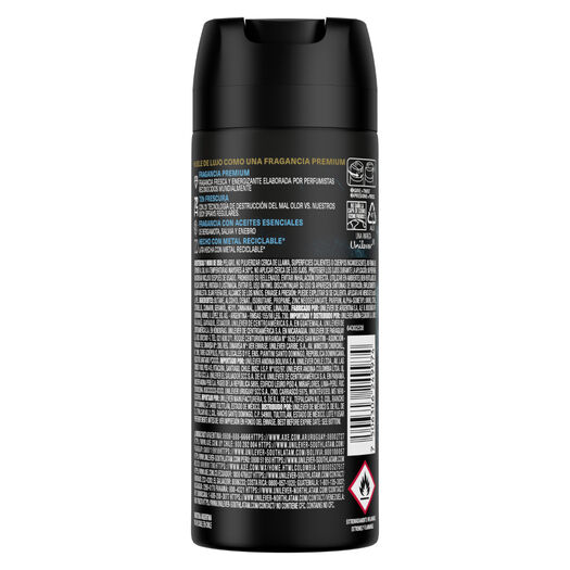 Axe Desodorante Aerosol Aqua Citrus 150 ml, , large image number 2