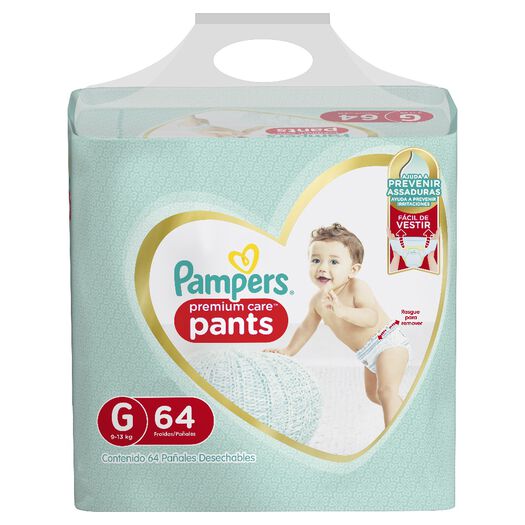 Pañales Pampers Pants Talla G 64 un, , large image number 4