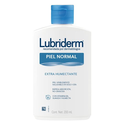 lubriderm® piel normal x 200 ml, , large image number 1