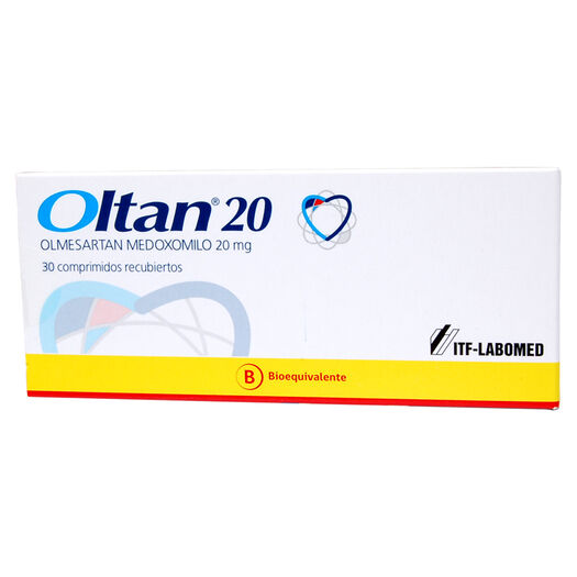 Oltan 20 mg x 30 Comprimidos Recubiertos, , large image number 0