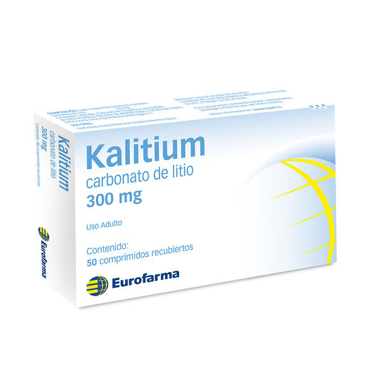 Kalitium 300 mg x 50 Comprimidos Recubiertos, , large image number 0