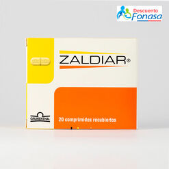 Zaldiar x 20 Comprimidos Recubiertos