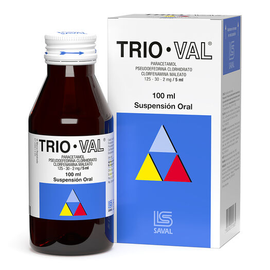 Trioval X 100 Ml Suspensión Oral, , large image number 0