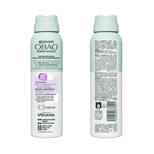 Desodorante Garnier Dermoeficacia Niacinamida Spray 150Ml, , large image number 1
